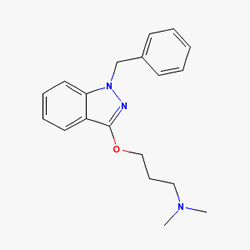 Benzydex Gargara %0.15 120 ml (Benzidamin) Kimyasal Yapısı (2 D)