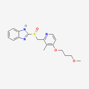 Rabiza 20 mg 28 Tablet (Rabeprazol) Kimyasal Yapısı (2 D)