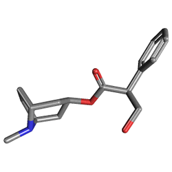 Atropin Sülfat 0.25 mg 10 Ampül () Kimyasal Yapısı (3 D)