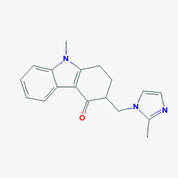 Zontron 8 mg/4 ml IV 1 Ampül (Ondansetron) Kimyasal Yapısı (2 D)