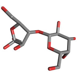 Laxamot Şurup 667 mg/ml 300 ml (Laktuloz) Kimyasal Yapısı (3 D)