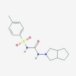 Betanorm MR 30 mg 60 Tablet (Gliklazid) Kimyasal Yapısı (2 D)