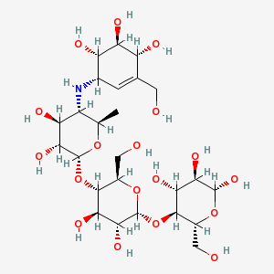 Glucar 50 mg 90 Tablet (Akarboz) Kimyasal Yapısı (2 D)