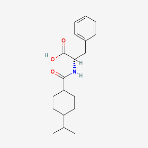 İnglex 120 mg 84 Tablet (Nateglinid) Kimyasal Yapısı (2 D)