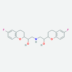 Nebiworld 5 mg 28 Tablet (Nebivolol) Kimyasal Yapısı (2 D)