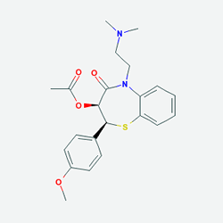 Altizem-SR 60 mg 30 Kapsül () Kimyasal Yapısı (2 D)