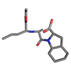 Serperil 8 mg 30 Tablet (Perindopril) Kimyasal Yapısı (3 D)