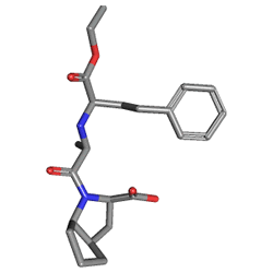 Blokace 10 mg 30 Tablet (Ramipril) Kimyasal Yapısı (3 D)