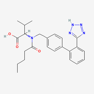 Cardopan 320 mg 28 Tablet (Valsartan) Kimyasal Yapısı (2 D)