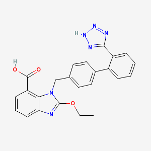 Cantab 8 mg 28 Tablet (Kandesartan) Kimyasal Yapısı (2 D)