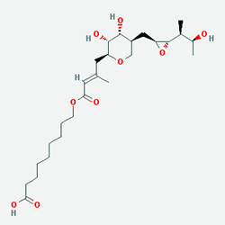 Bacoderm Pomad %2 15 g (Mupirosin) Kimyasal Yapısı (2 D)