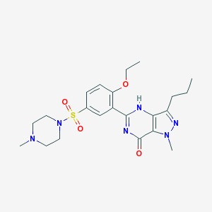 Sildegra 25 mg 4 Tablet (Sildenafil Sitrat) Kimyasal Yapısı (2 D)