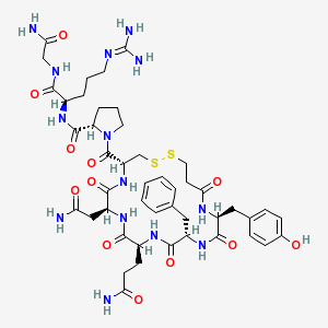 Minirin Sprey 0.1 mg/ml 2.5 ml () Kimyasal Yapısı (3 D)