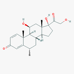 Cortipol 250 mg 1 Ampül () Kimyasal Yapısı (2 D)