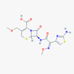 Sefsidal 200 mg 14 Tablet (Sefpodoksim) Kimyasal Yapısı (2 D)