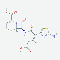 Ceflong 400 mg 10 Efervesan Tablet () Kimyasal Yapısı (2 D)