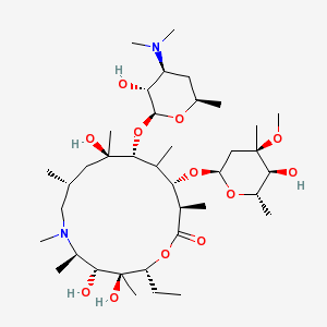 Zitrotek 500 mg 2 Tablet (Azitromisin) Kimyasal Yapısı (3 D)