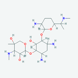 Gensif 80 mg 1 Ampül (Gentamisin) Kimyasal Yapısı (3 D)