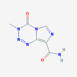 Temozolid 250 mg 5 Kapsül (Temozolomid) Kimyasal Yapısı (2 D)