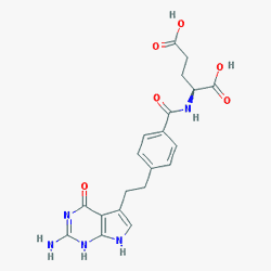 Pemetu 100 mg IV 1 Flakon (Pemetrekset) Kimyasal Yapısı (2 D)