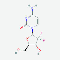 Gemko 1400 mg 1 IV Flakon (Gemsitabin) Kimyasal Yapısı (2 D)
