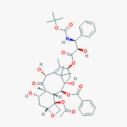 Doxitax 20 mg IV 1 Flakon (Dosetaksel) Kimyasal Yapısı (2 D)
