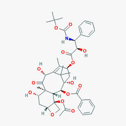 Doxel 80 mg IV 1 Flakon (Dosetaksel) Kimyasal Yapısı (3 D)