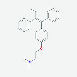 Tamoxifen Teva 10 mg 60 Tablet () Kimyasal Yapısı (2 D)