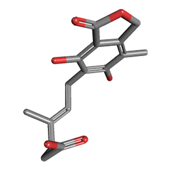 Myfortic 360 mg 120 Tablet (Mikofenolik Asit) Kimyasal Yapısı (3 D)