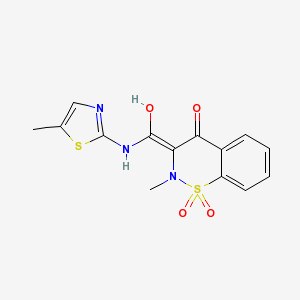 Exen 7.5 mg 10 Tablet (Meloksikam) Kimyasal Yapısı (2 D)
