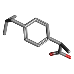 Repofen 200 mg 30 Draje (İbuprofen) Kimyasal Yapısı (3 D)