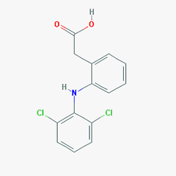 Clodifen Jel %1 45 g (Diklofenak) Kimyasal Yapısı (2 D)
