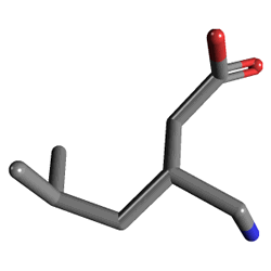 Spesicor 75 mg 14 Kapsül (Pregabalin) Kimyasal Yapısı (3 D)