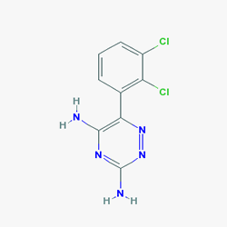 Pinral 5 mg 30 Tablet (Lamotrijin) Kimyasal Yapısı (2 D)
