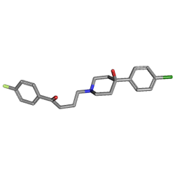 Norodol Dekanoat 50 mg/ml IM 1 ml 1 Ampül (Haloperidol) Kimyasal Yapısı (3 D)