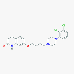 Ripazol 10 mg 28 Ağızda Dağılan Tablet (Aripiprazol) Kimyasal Yapısı (2 D)