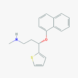 Duloxx 30 mg 56 Kapsül (Duloksetin) Kimyasal Yapısı (2 D)
