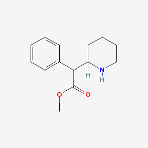Concerta 54 mg 30 Tablet (Metilfenidat HCL) Kimyasal Yapısı (2 D)