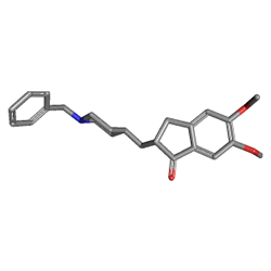 Alzamed 5 mg 28 Tablet (Donepezil) Kimyasal Yapısı (3 D)