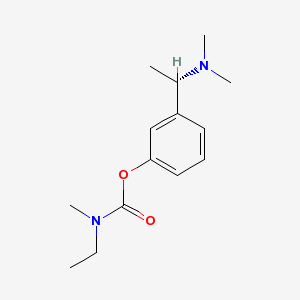 Ristart 4.5 mg 28 Kapsül (Rivastigmin) Kimyasal Yapısı (2 D)