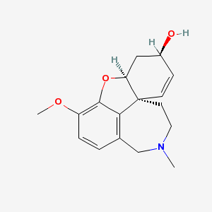 Beklamen 8 mg 28 Efervesan Tablet (Galantamin) Kimyasal Yapısı (2 D)