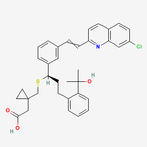 N-fess 4 mg 28 Çiğneme Tableti (Montelukast Sodyum) Kimyasal Yapısı (2 D)