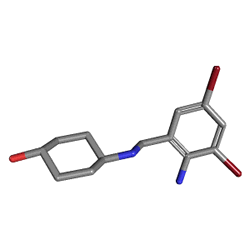 Sekrol 30 mg 20 Tablet (Ambroksol) Kimyasal Yapısı (3 D)